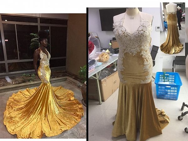 hebeos yellow dress