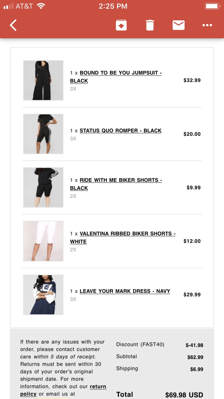 FashionNova Reviews 11,282 Reviews of Sitejabber