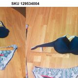 This is supposed to be a 2XL bikini. The ruler in the picture is 12 inches / 30 cm as a reference.