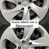 Top is carvana’s front wheel and bottom is the front wheel of the same exact make, model and year of the Rav4 I ended up replacing the carvana car with from my local Toyota dealership. Night and day difference.