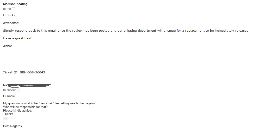 madison seating review i34256 madisonseating reviews 221 of madisonseatingcom sitejabber madison seating review i34256 madisonseating reviews 221 of madisonseatingcom sitejabber