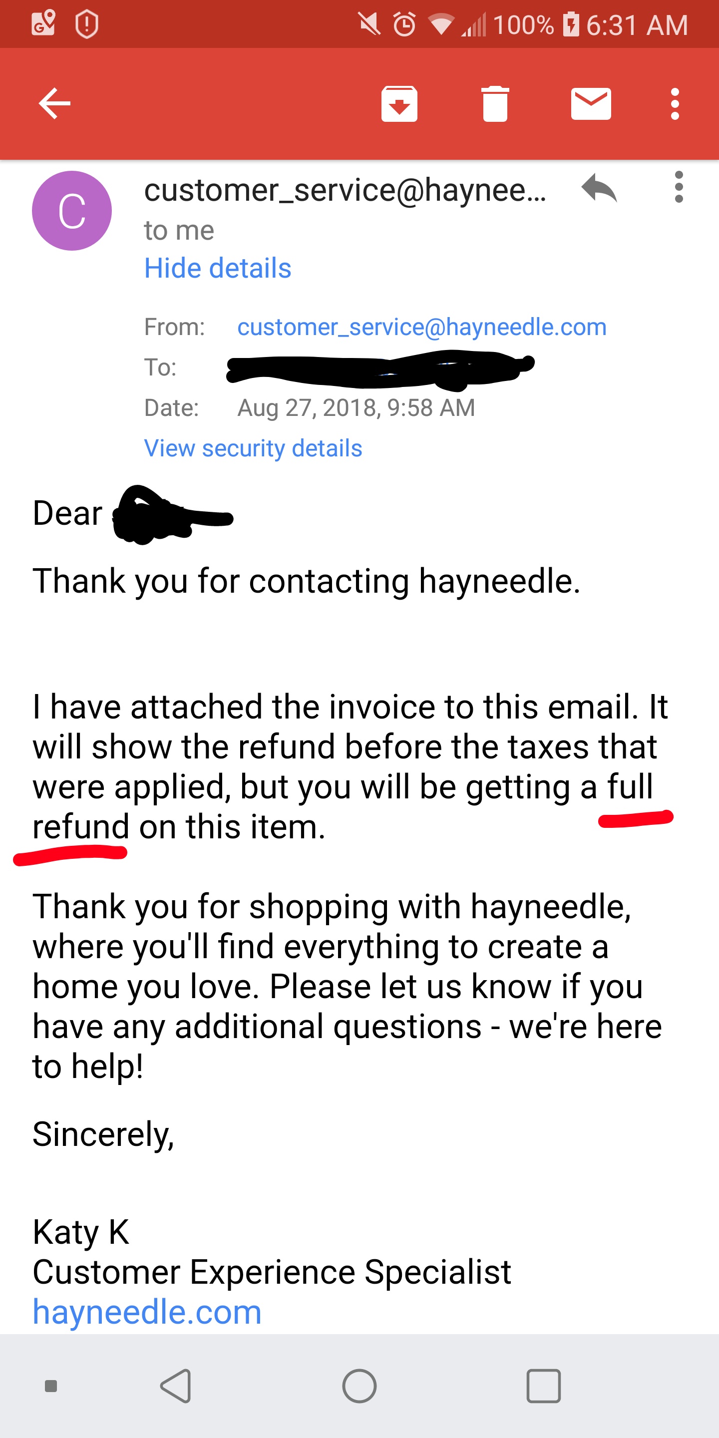 Hayneedle Reviews 313 Reviews of Sitejabber