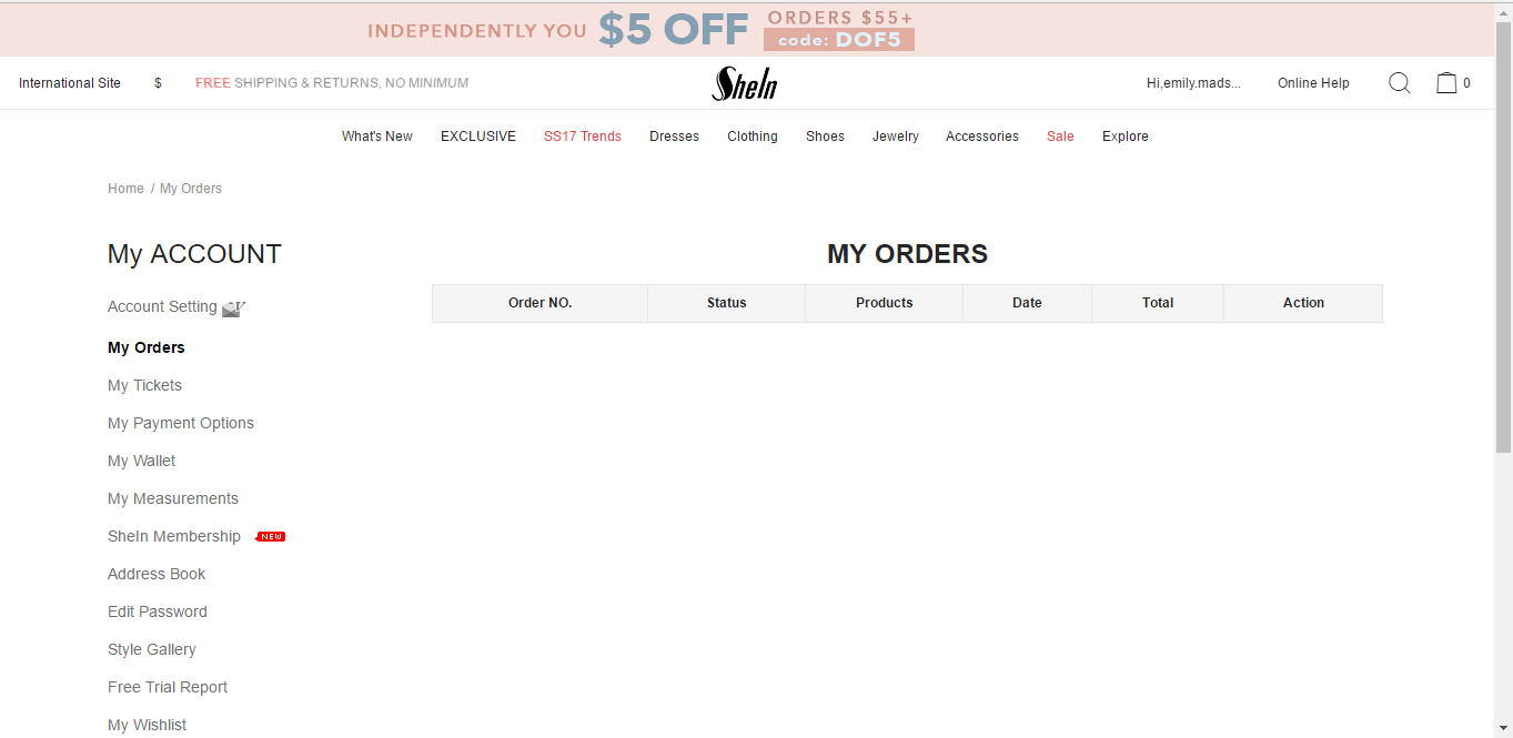 SheIn Reviews 2,919 Reviews of Sitejabber