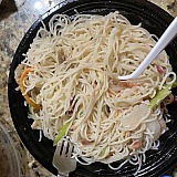 Worst of the worse. Suppose to be beef, chicken, pork and shrimp. I got nothing but noodles and a few veggies. Will never buyt there again