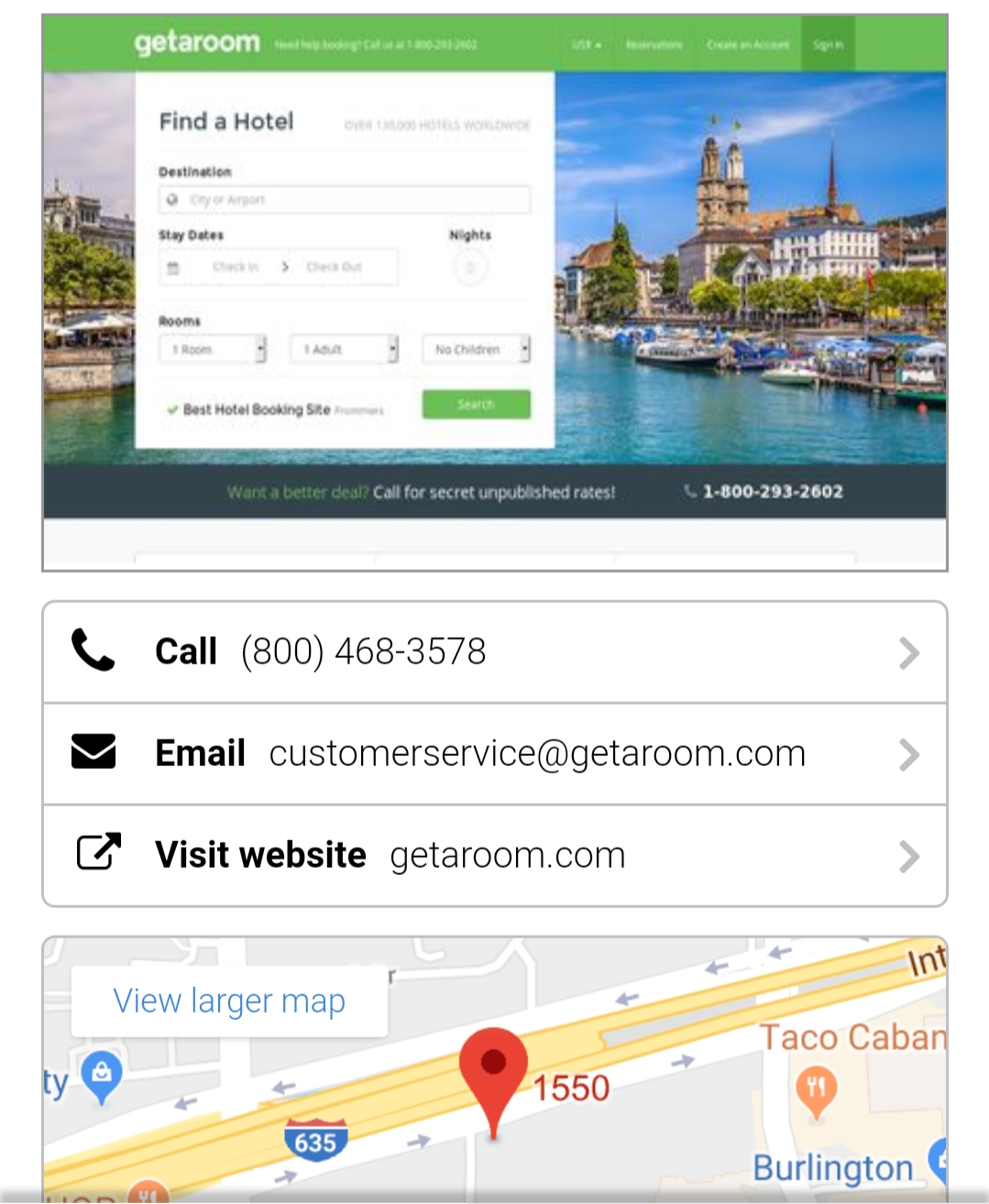 GetARoom Reviews 2,029 Reviews of Sitejabber