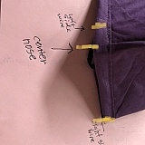 There is a seam on left side blocking wire & making wire ineffective and mask safe to wear correctly