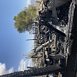 Our home after the fire