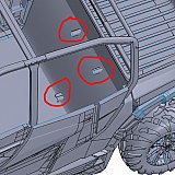 Why does the (made up) frame poke through the rear bulkhead?