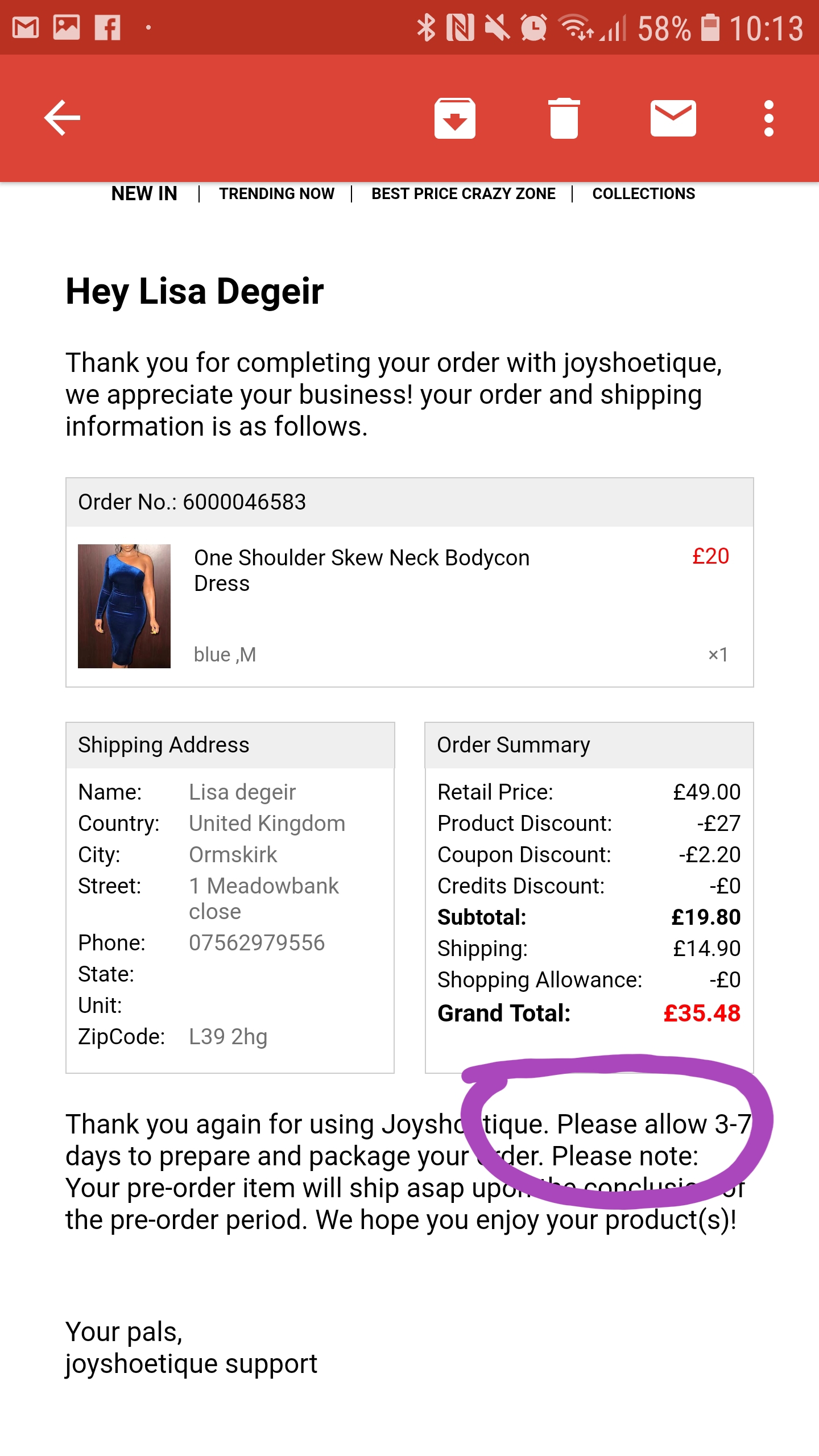 Joy Shoetique Reviews 104 Reviews of Sitejabber