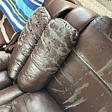 Lazy boy make Wall hugger recliners and rocker recliners that will easily fit through a 24 inch wide camper door. The price of the recliners is less than camper Furniture options.