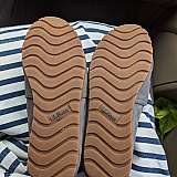 Soles barely worn but LLBean store would not honor a refund.