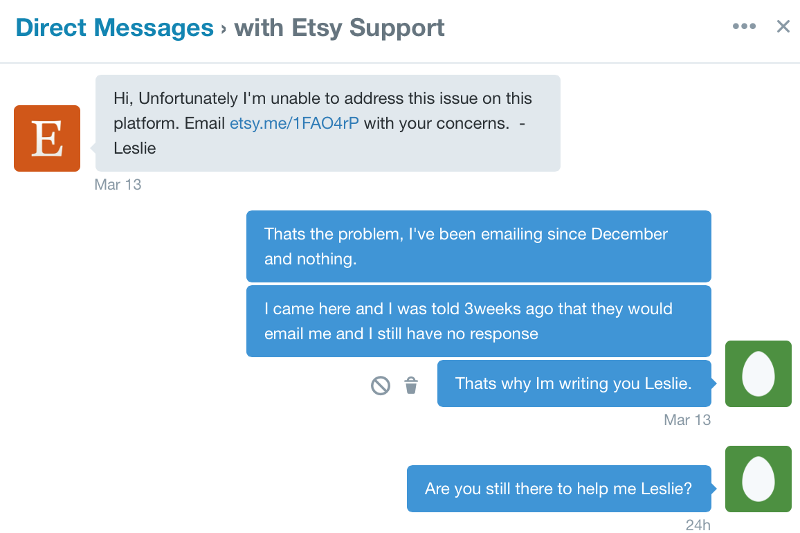 Etsy Reviews 1,929 Reviews of Sitejabber