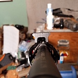 Rail is worped to one side