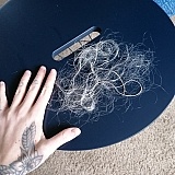This was just from toning in purple shampoo and air drying