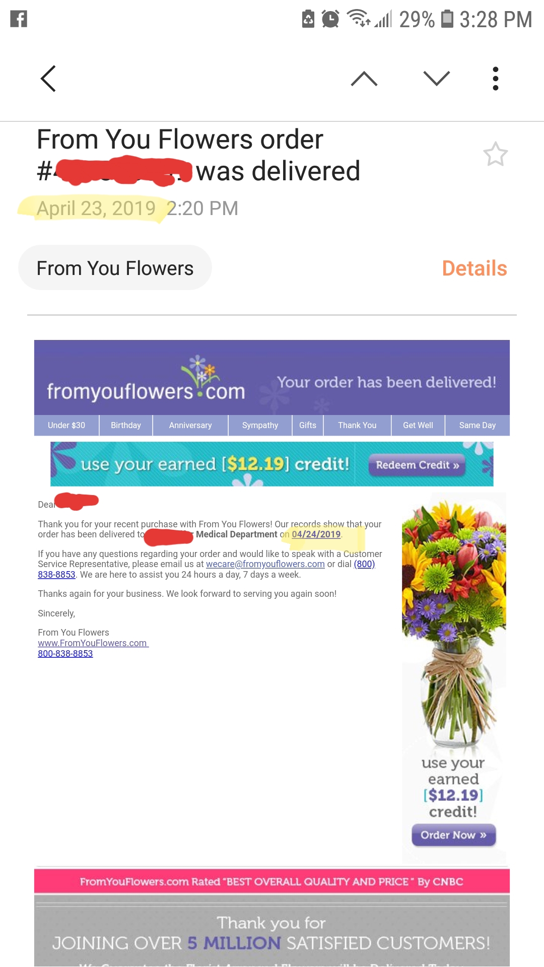 From You Flowers Reviews 1,343,601 Reviews of