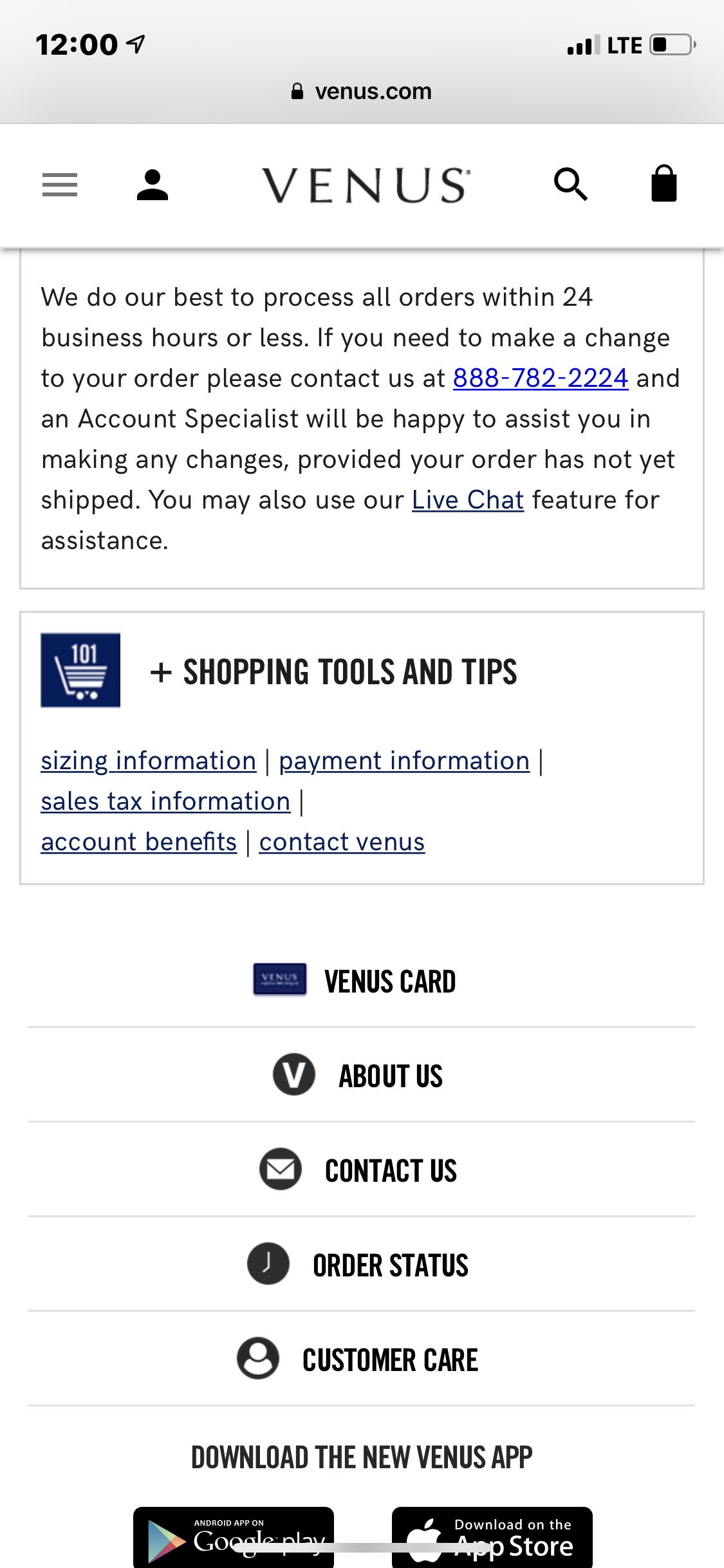 VENUS Reviews - 963 Reviews of Venus.com | Sitejabber