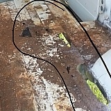 Photo of the reality of the "hidden" condition of the van.