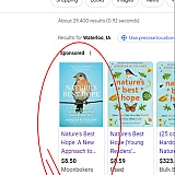 The sponsored link I clicked on that clearly states "HARD COVER" "FREE SHIPPING UNTIL 8/10".