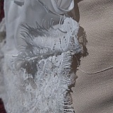 Loose thread.
