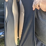 Seam was not even sewn closed upon taking it out of the plastic bag