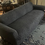 Looks like new! It was a very OLD couch and torn and worn looking