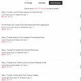Just a few of the things I've ordered over the past year. :)