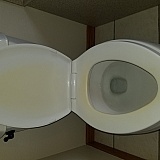 Pee stained toilets. Of course they wouldnt change them. Had to do it ourselves.