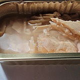 Natural Catch tuna has a very tough (hard to chew) consistency, is submerged in a LOT of murky salt water, and is way too salty.