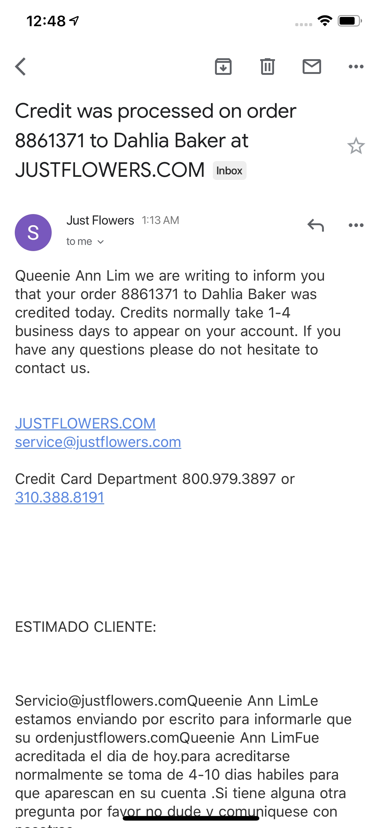 JustFlowers Reviews 114,970 Reviews of Sitejabber