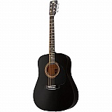 2019 Rogue RA-090 Dreadnought Acoustic Guitar Black
