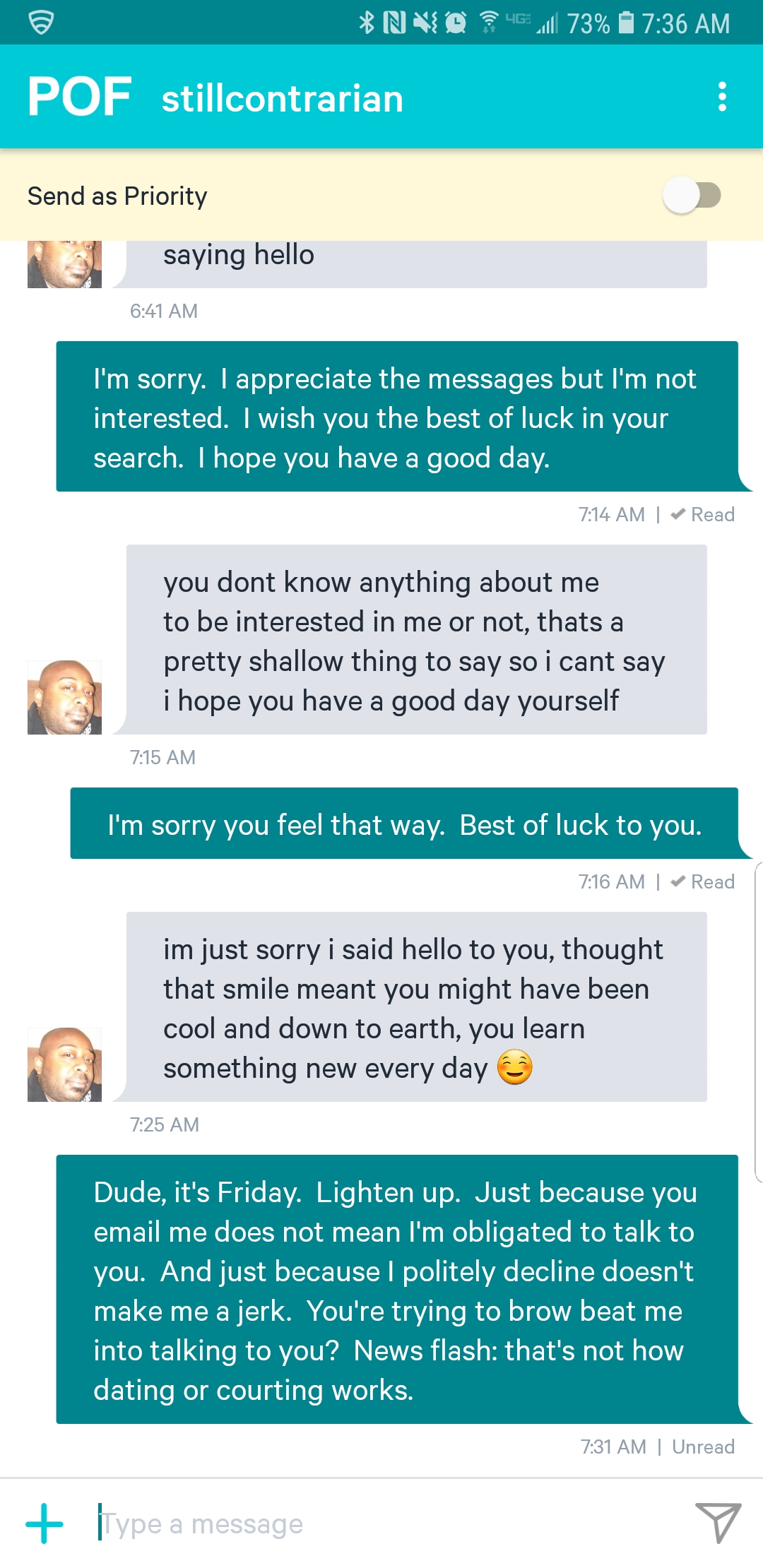 Pof dating site register