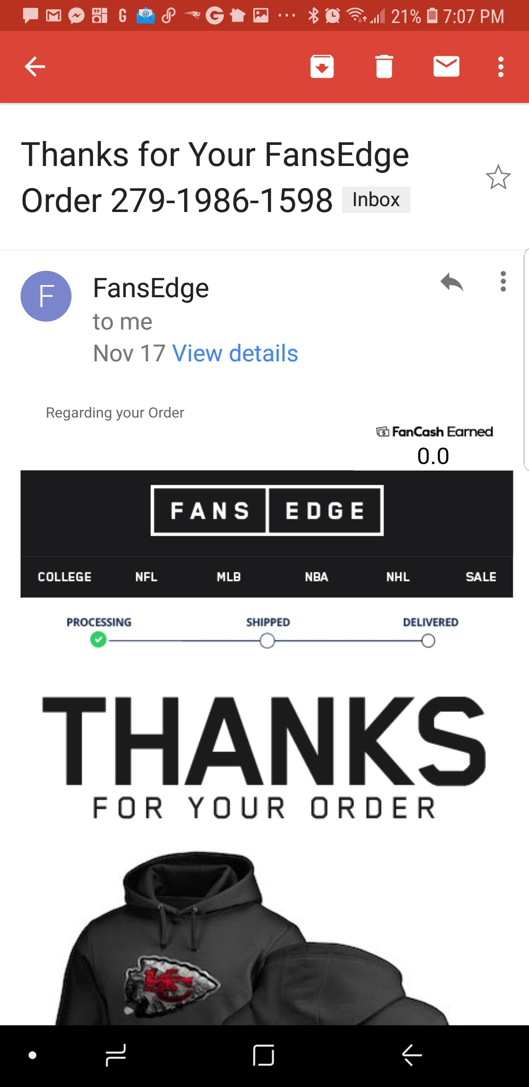 FansEdge Reviews 635 Reviews of Sitejabber