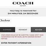Error message even after multiple different methods of payment