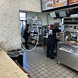 Disgruntle and unprofessional employee at Burger King