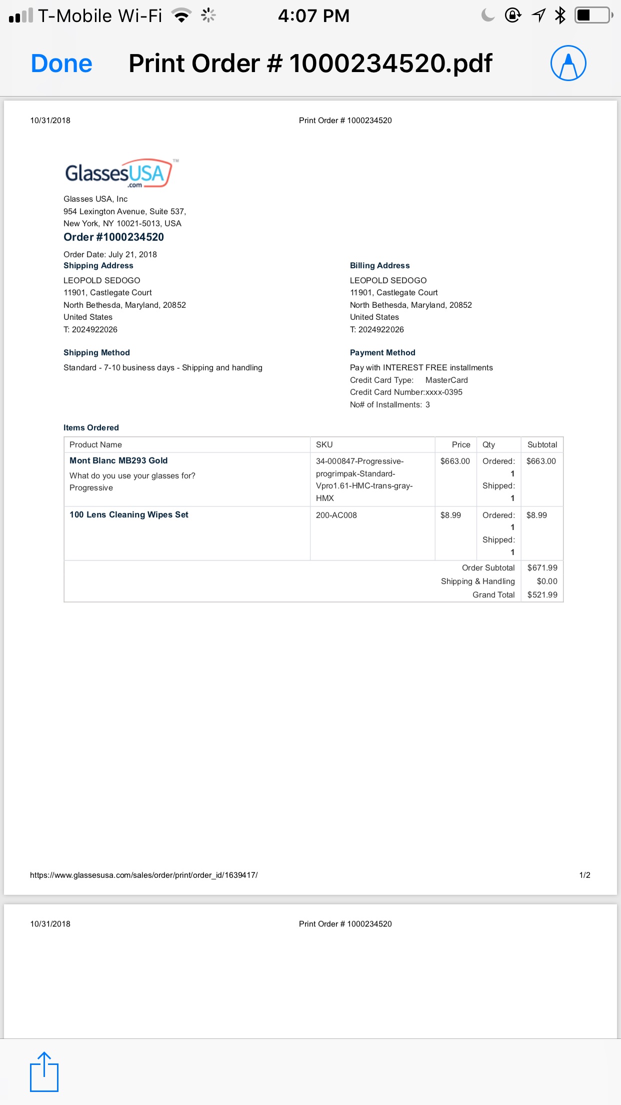 GlassesUSA Reviews 2,509 Reviews of Sitejabber