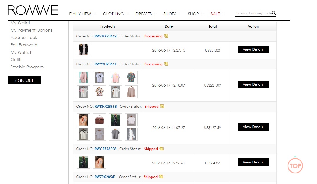 ROMWE Reviews 1,921 Reviews of Sitejabber