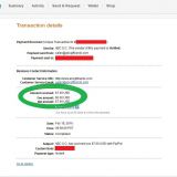 Payment proof