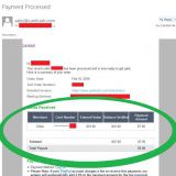 Payment proof #2