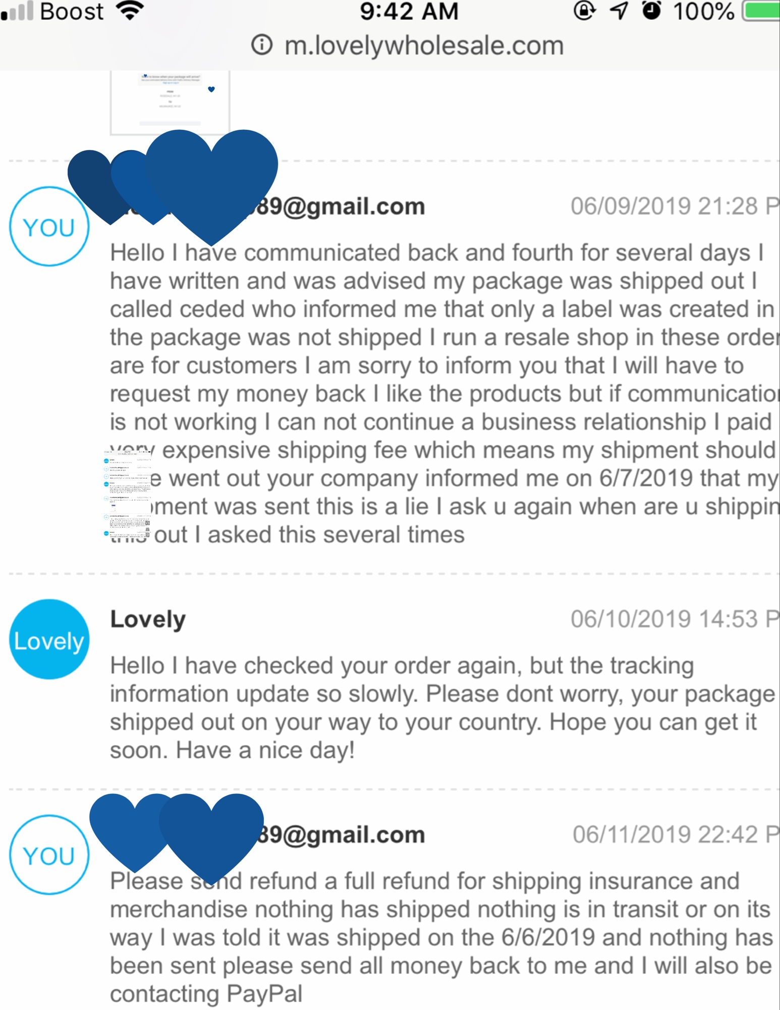 LovelyWholesale Reviews 660 Reviews of Sitejabber