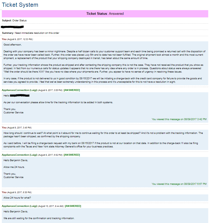 AppliancesConnection Reviews 114,782 Reviews of Appliancesconnection