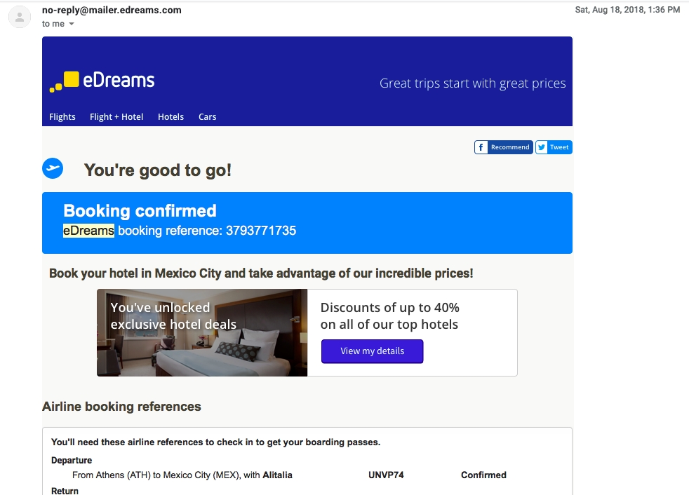 eDreams Reviews 282 Reviews of Sitejabber