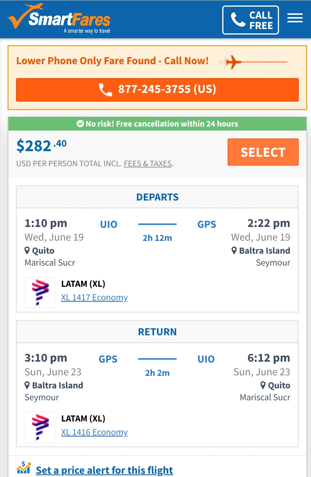 SmartFares Reviews 71 Reviews of Sitejabber