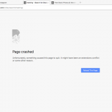 The site is constantly crashing as I download videos