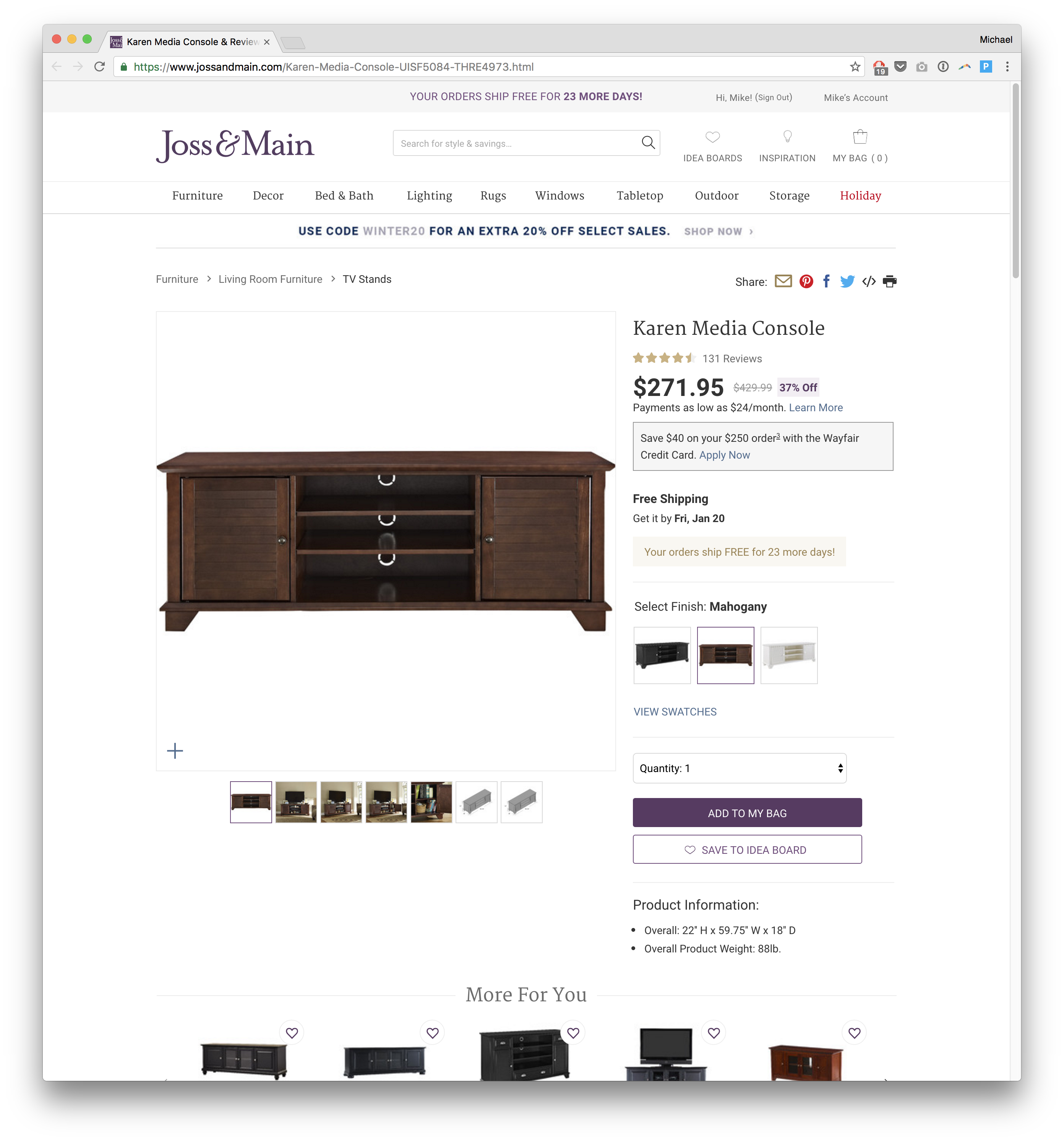 Joss & Main Reviews 1,266 Reviews of Sitejabber