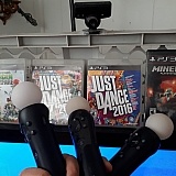 Playstation eye, 3 motion controllers, various games bought from jjgames