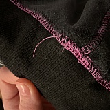 Poorly sewn