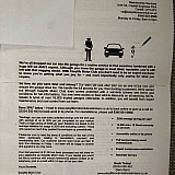 This letter is not a photocopy, it’s the actual letter they sent. It’s blurry and ambiguous, and offers no real understanding of what their club actually is.
