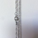 The necklace clasp.