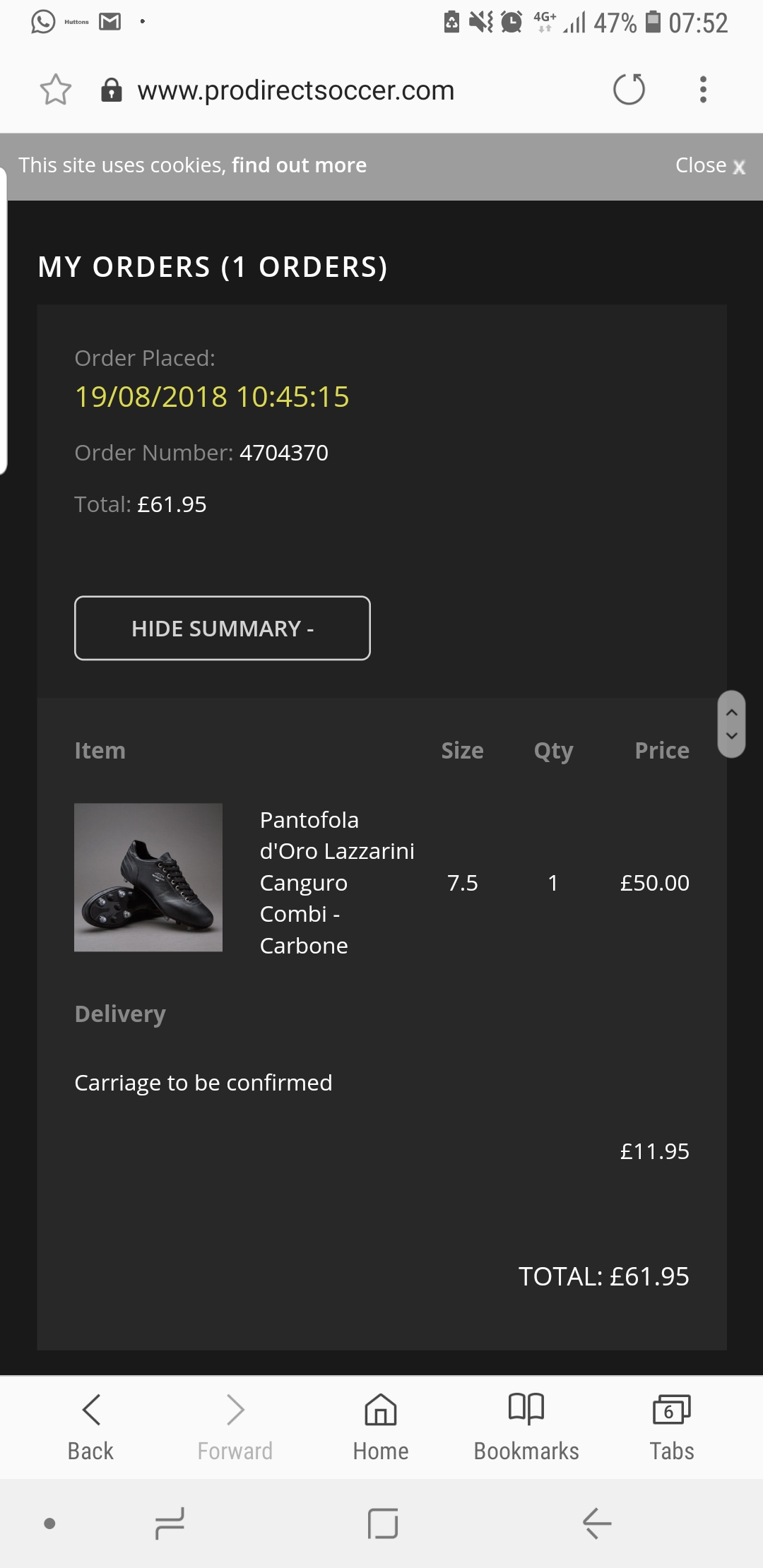 ProDirect Soccer Reviews 148 Reviews of Sitejabber