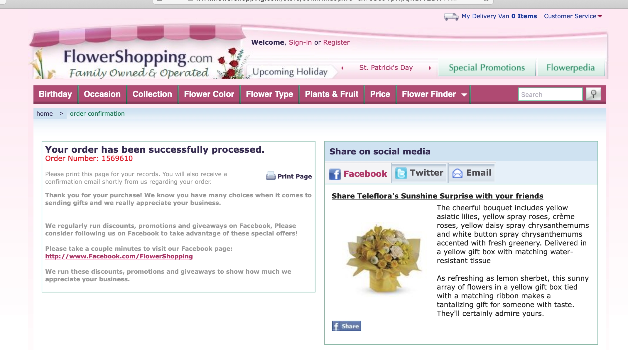FlowerShopping Reviews - 124,838 Reviews of Flowershopping.com | Sitejabber